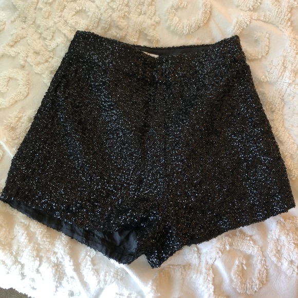 Tobi Pants - Sparkly high-waisted tobi shorts